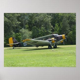 1949 Junkers Ju-52. Poster