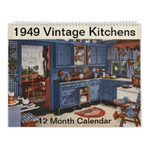 1949 Küche Vintage Farmhouse Dekor 12 Monate