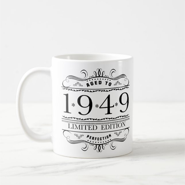 1949 Limited Edition Geburtstag Kaffeetasse (Links)