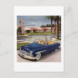 1949 Lincoln Postkarte