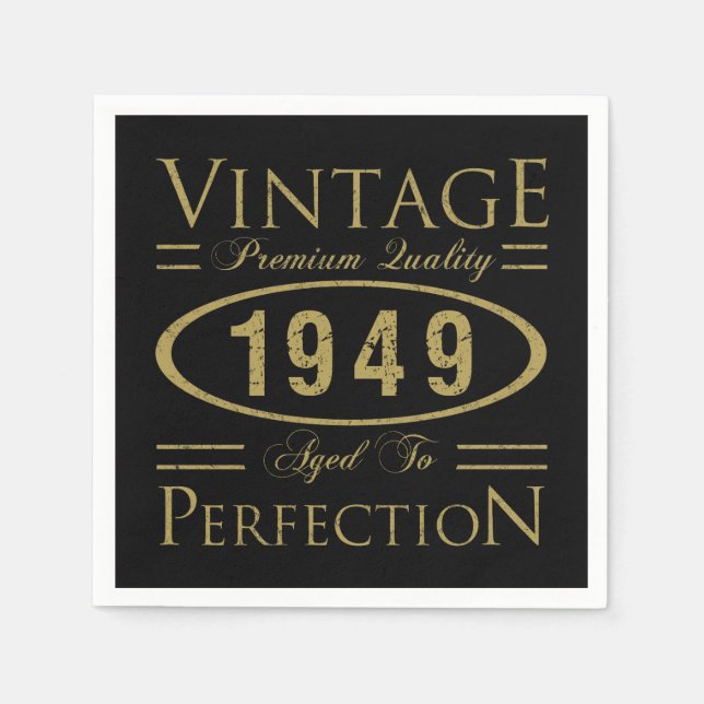 1949 Premium-Qualität Serviette (Vorderseite)