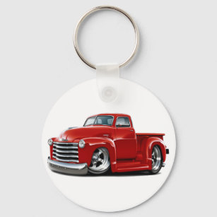1950-52 Chevy Red Truck Schlüsselanhänger