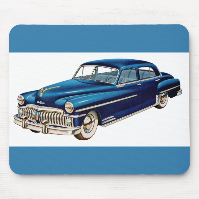 1950 blauer DeSoto Mousepad (Vorne)