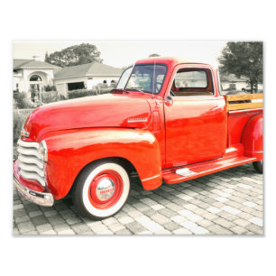 1950 Chevrolet 3100 Lieferwagen Fotodruck