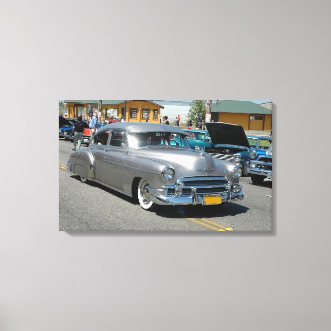 1950 Chevrolet Fleetline Poster Leinwanddruck (Vorderseite)