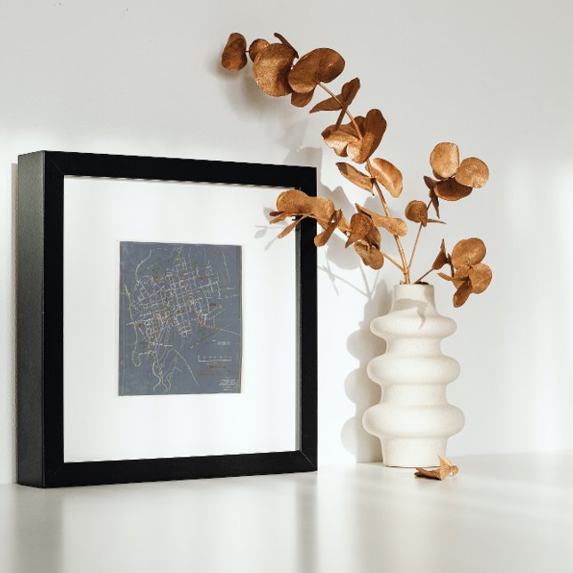 1950 Lincoln Landkreis Map Poster (Von Creator hochgeladen)