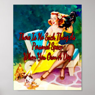 1950’s Pinup Hold Everything by Gil Elvgren  Poster