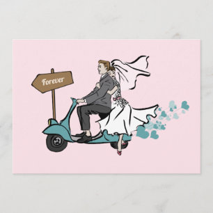 1950 Vintage Wedding Einladung