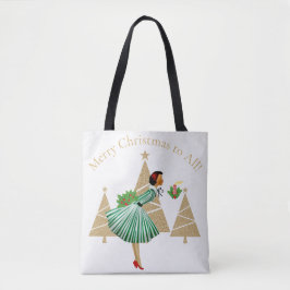 1950 Vintage Weihnachtsgrüße der Lady