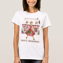 1950 Weihnachten Vintage Lady Shopping