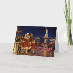 1950er amerikanische Weihnachten Statue of Liberty