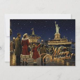 1950er Jahre Amerikanisches Weihnachten Statue of