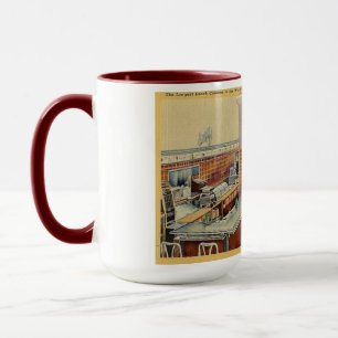 1950er Woolworth's längste Lunch Counter Tasse