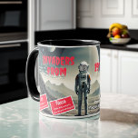 1950s Sci-Fi Movie Poster Your Face Birthday Tasse<br><div class="desc">Make someone's special day even better - put their face on a 50's style movie poster. Fully customize all of the messages!</div>