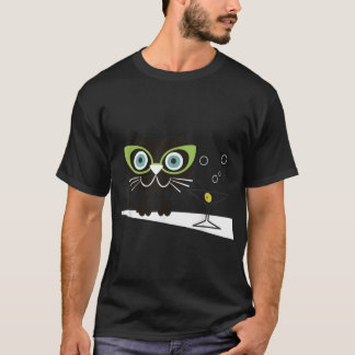 1950s Swank Mid Century Modern Cat Shirt767.png T-Shirt