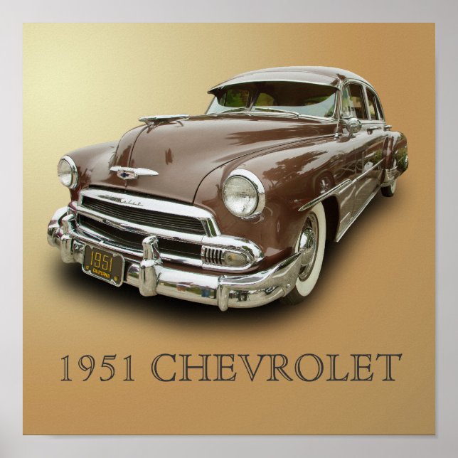 1951 CHEVROLET POSTER (Vorne)
