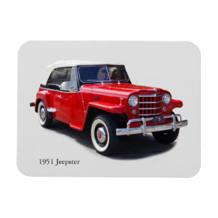 1951 Jeepster-Aufspannmagnet Magnet