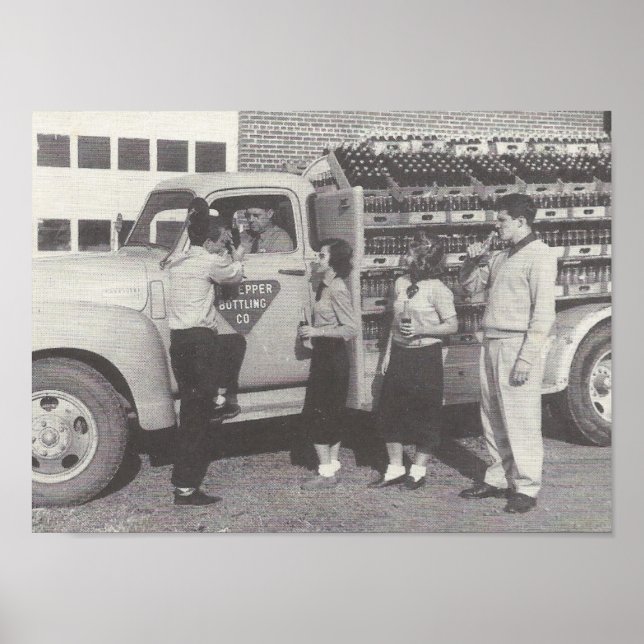 1951 Lkw für weiche Getränke Poster (Vorne)