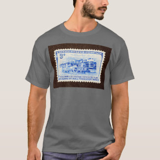 1952 3c B amp O Railroad Porto Briefmarke T-Shirt