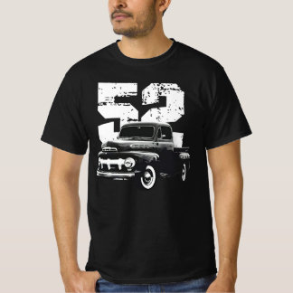 1952 F1 F100 Front Drei Viertel Ansicht Silhouette T-Shirt