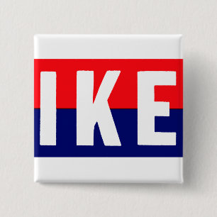 1952 Ike für Präsident Button