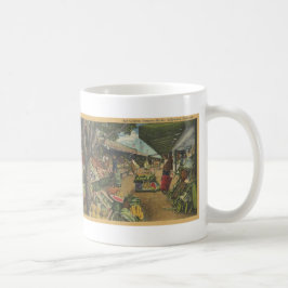 1952 Original Bauern Market, Hollywood, CA Kaffeetasse