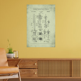 1952 US-Patent 2728159 - Bayonet Poster
