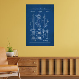 1952 US-Patent 2728159 - Bayonet Poster