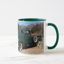 1953 Chevy Lieferwagen LKW Green Vintag Kaffee Tasse