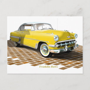 1953 Chevy Postkarte