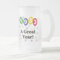 1953 ein großes Jahr-Geburtstag