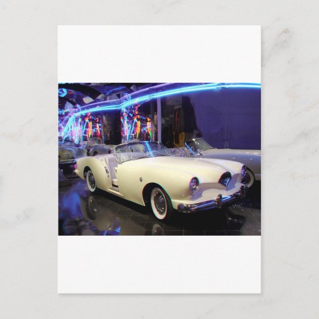 1953 Kaiser Darrin Postkarte (Vorderseite)