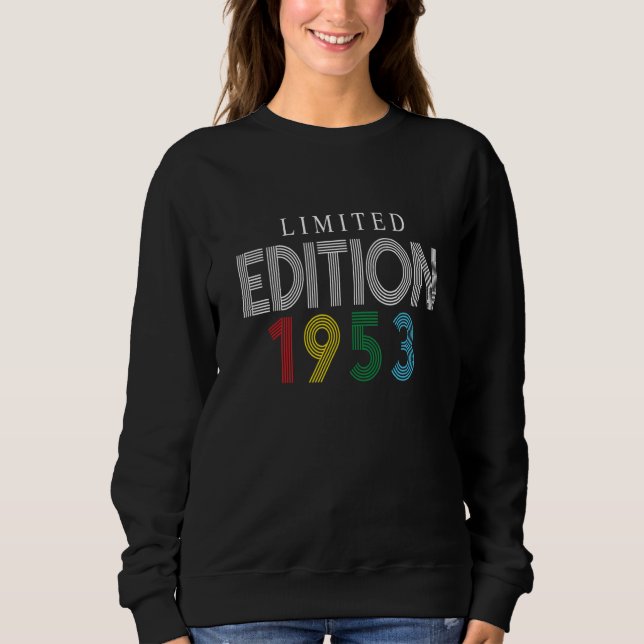 1953 Retro Birthday 1953 Vintag 1953 Sweatshirt (Vorderseite)
