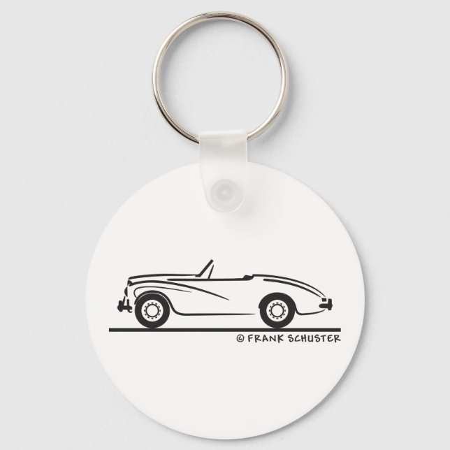 1953 Sunbeam Alpine Schlüsselanhänger (Vorderseite)
