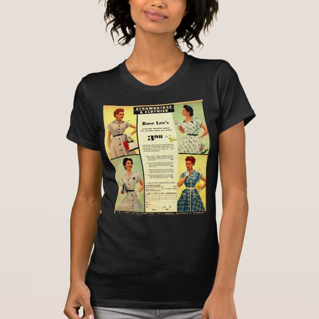 1953 Verkauf von Strawbridge & Clothier Kleidung T-Shirt (Vorderseite)