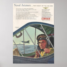 1954 Ad Convair Naval Aviators
