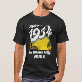 1954 alle Originalteile 70. Geburtstagsgeschenk T-Shirt