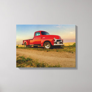 1954 Chevy Lieferwagen Leinwanddruck