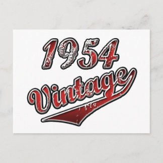 1954 Jahrgang Postkarte