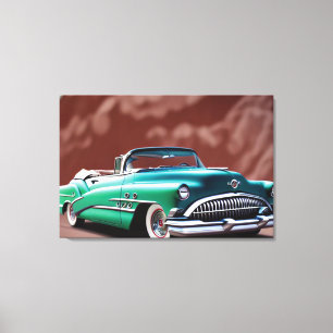1954 Klassische AutoCanvas drucken Leinwanddruck