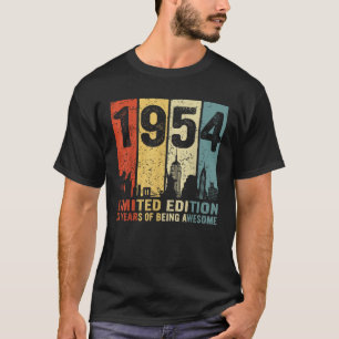 1954 limitierte Ausgabe 70 Jahre Phantastische Ret T-Shirt