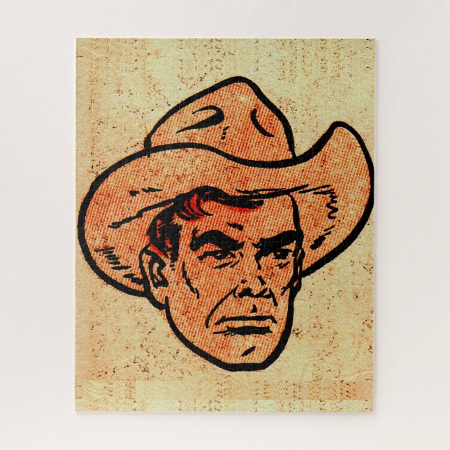 1955 Billy the Kid (UK) Comic Puzzle (Vertikal)