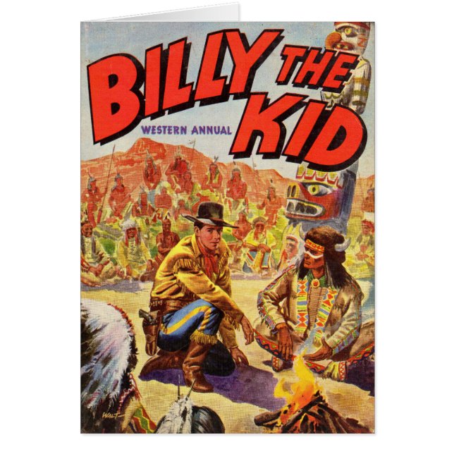 1955 Billy the Kid Western Annual cover (Vorne)
