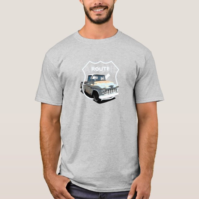 1955 Chevrolet Apache Truck. 55 Chevy Truck.USA T-Shirt (Vorderseite)