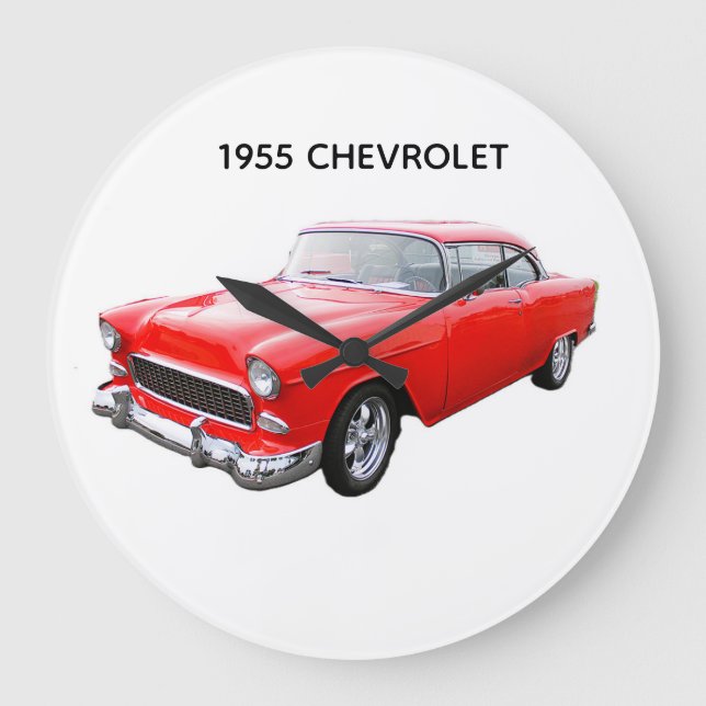 1955 Chevrolet Auto Uhr (Vorderseite)