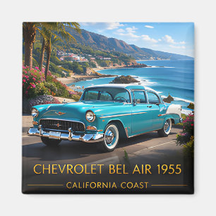 1955 Chevrolet Bel Air Classic American Car Magnet