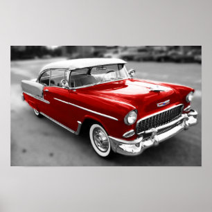 1955 Chevrolet Bel Air Poster
