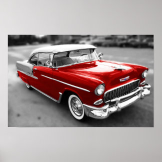 1955 Chevrolet Bel Air Poster