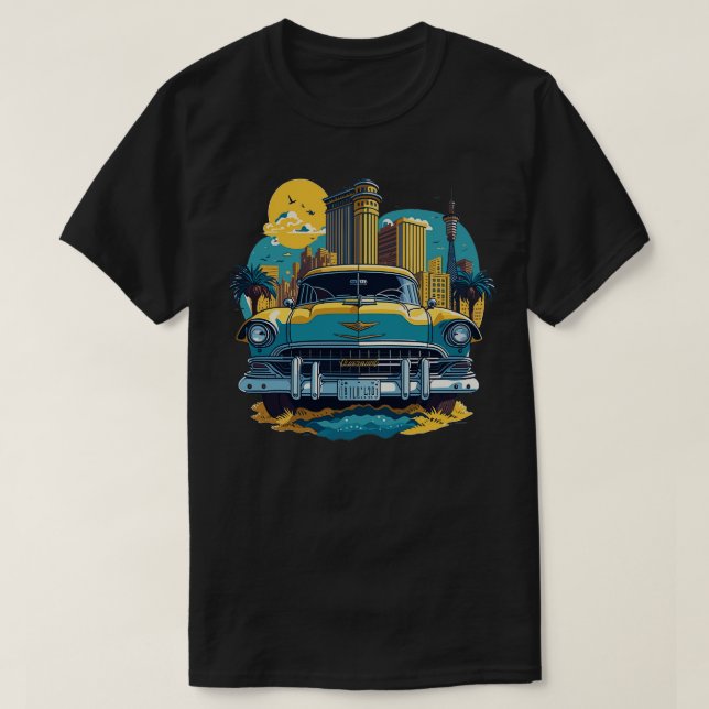 1955 Chevrolet Bel Air T-Shirt (Design vorne)