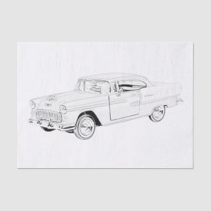 1955 Chevy Bel Air Seidenpapier